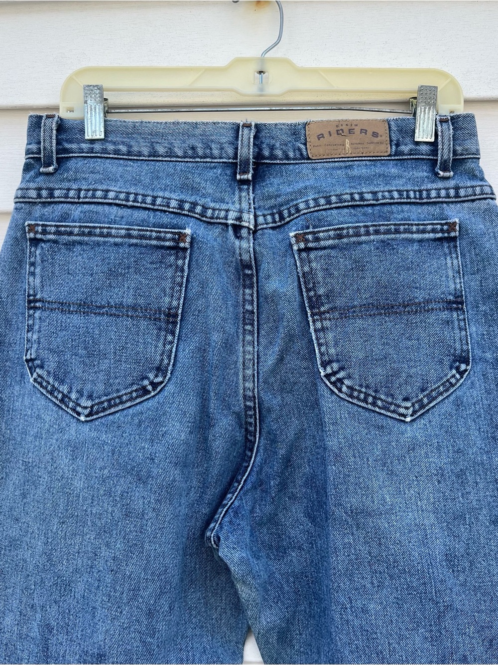 Vintage Riders by Lee Straight Leg Denim Jeans Womens Size 12 Long - Picture 8 of 12